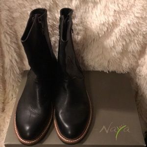 Naya Agatha Leather Boots